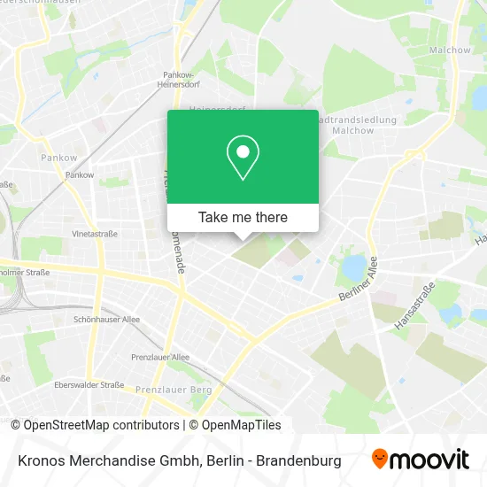 Kronos Merchandise Gmbh map