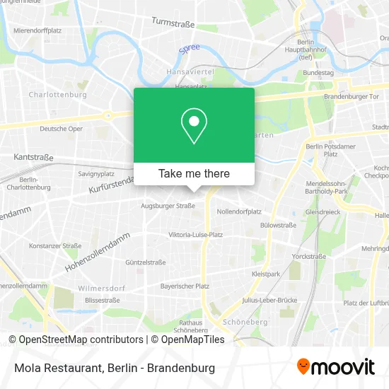 Mola Restaurant map