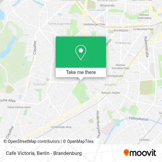 Cafe Victoria map