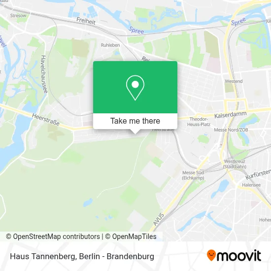 Haus Tannenberg map