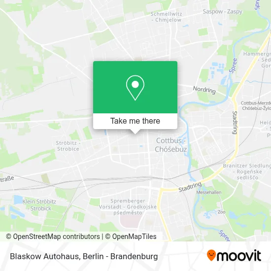 Blaskow Autohaus map