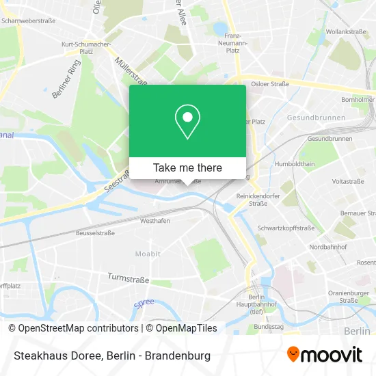 Steakhaus Doree map