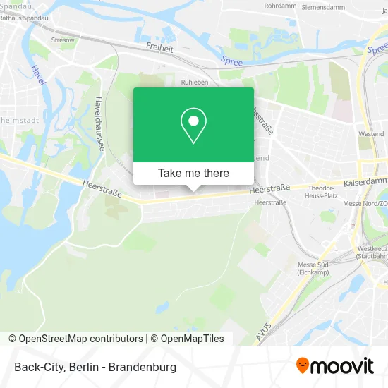 Back-City map