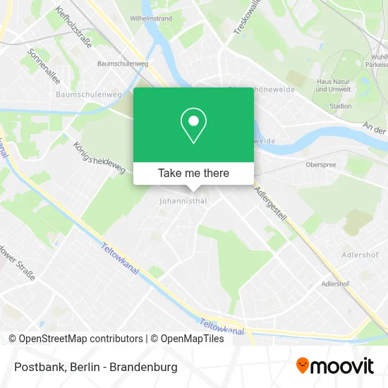 Postbank map