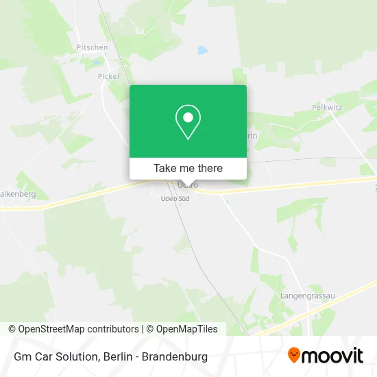 Gm Car Solution map