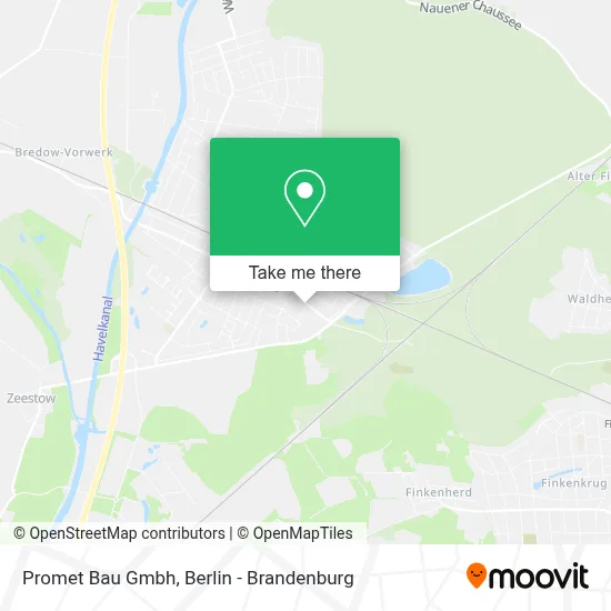 Promet Bau Gmbh map