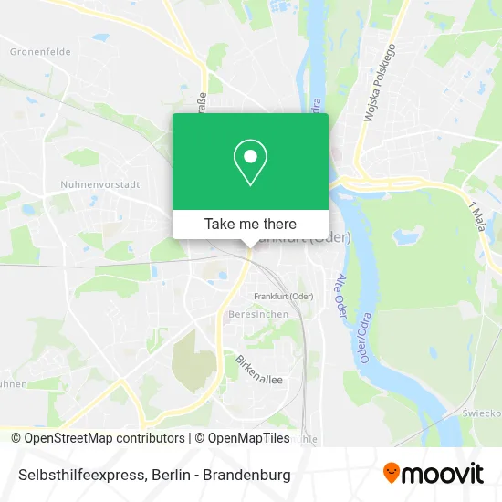 Selbsthilfeexpress map