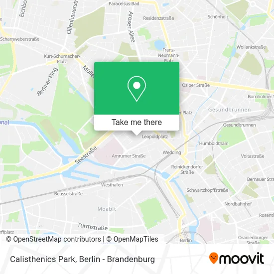 Calisthenics Park map