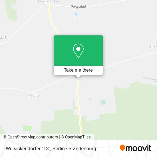 Welsickendorfer "13" map
