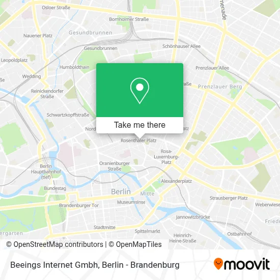 Beeings Internet Gmbh map