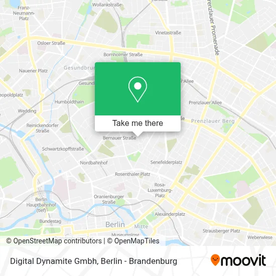 Digital Dynamite Gmbh map