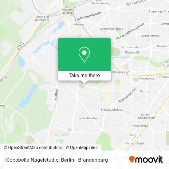 Cocobella Nagelstudio map