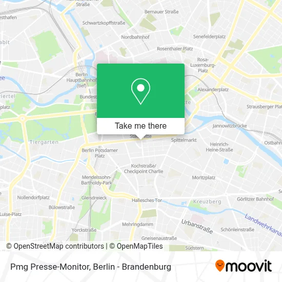 Pmg Presse-Monitor map
