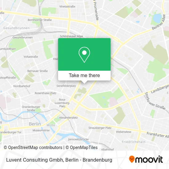 Luvent Consulting Gmbh map