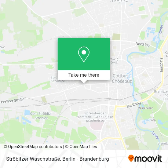 Ströbitzer Waschstraße map
