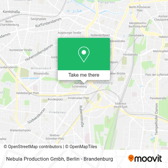 Nebula Production Gmbh map