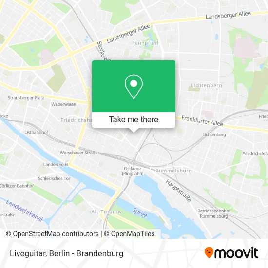 Liveguitar map