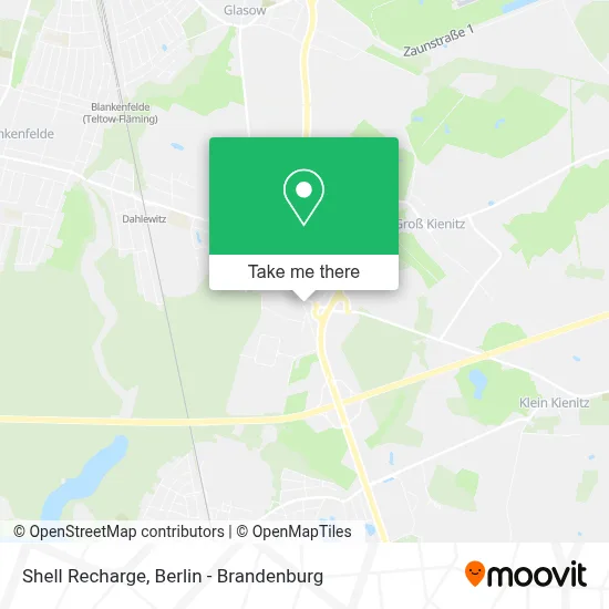 Shell Recharge map