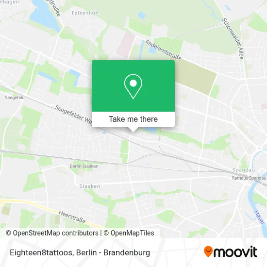 Eighteen8tattoos map