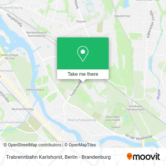 Trabrennbahn Karlshorst map