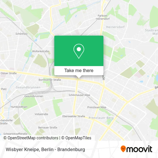 Wisbyer Kneipe map