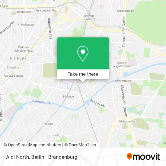 Aldi Nord map