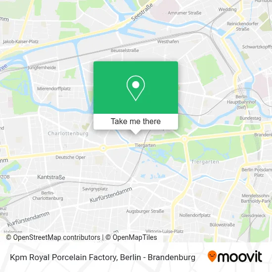 Kpm Royal Porcelain Factory map
