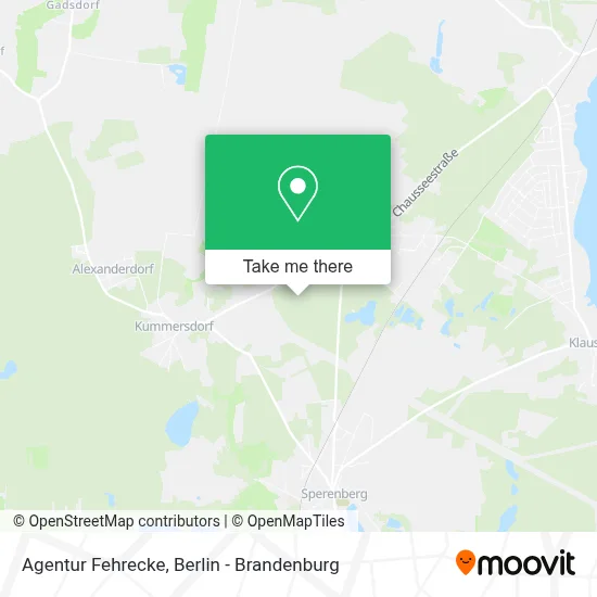 Agentur Fehrecke map