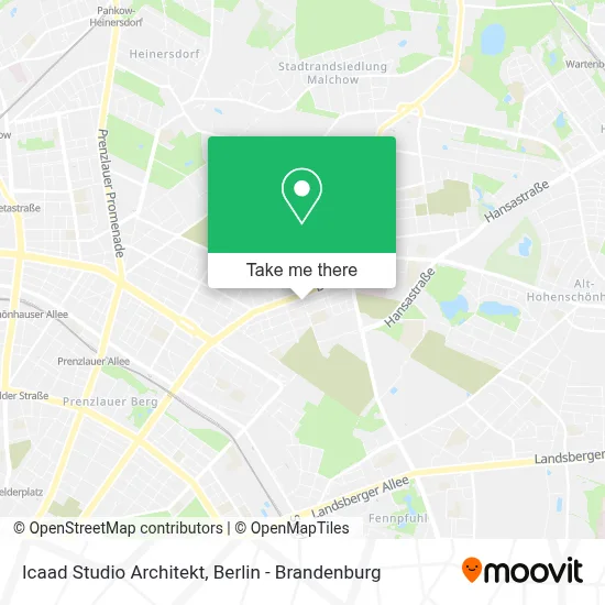 Icaad Studio Architekt map