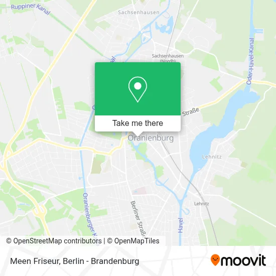 Meen Friseur map