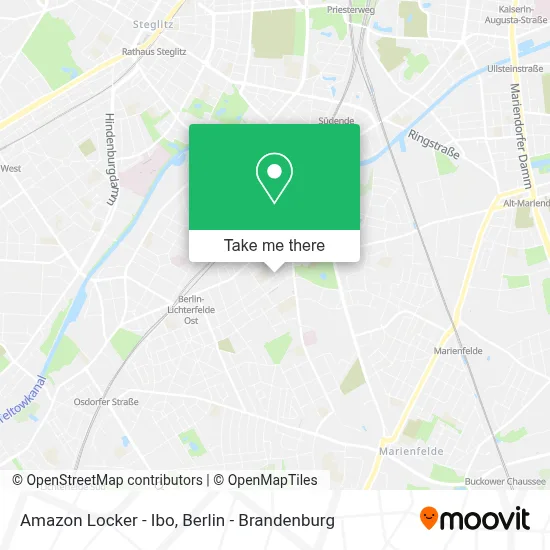 Amazon Locker - Ibo map