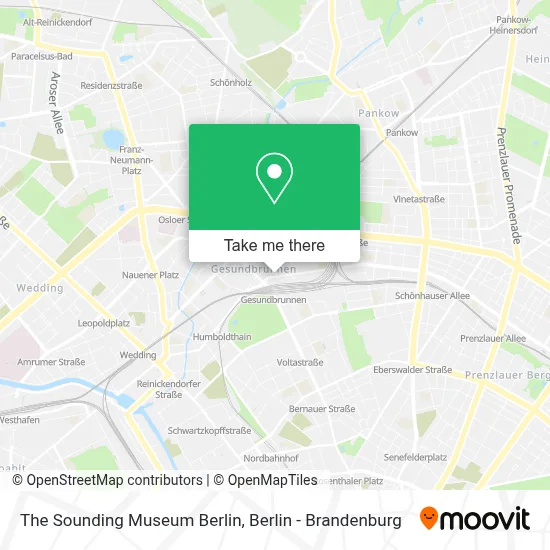 The Sounding Museum Berlin map