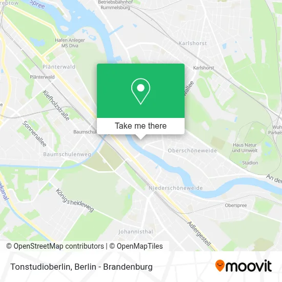 Tonstudioberlin map