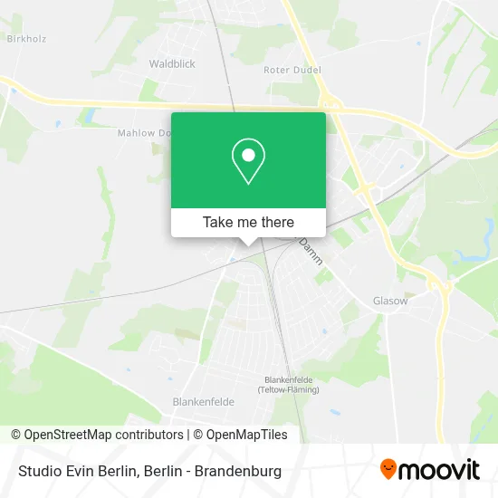 Studio Evin Berlin map