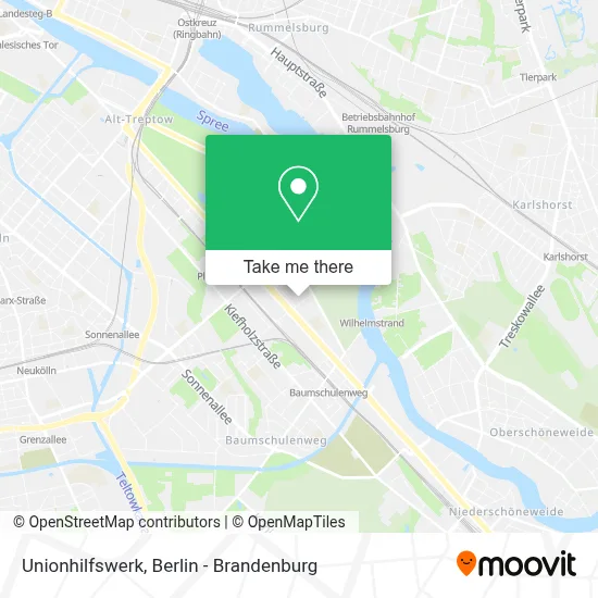 Unionhilfswerk map