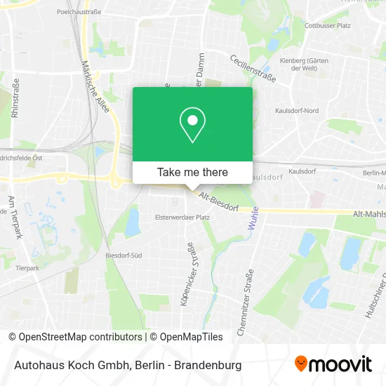 Autohaus Koch Gmbh map