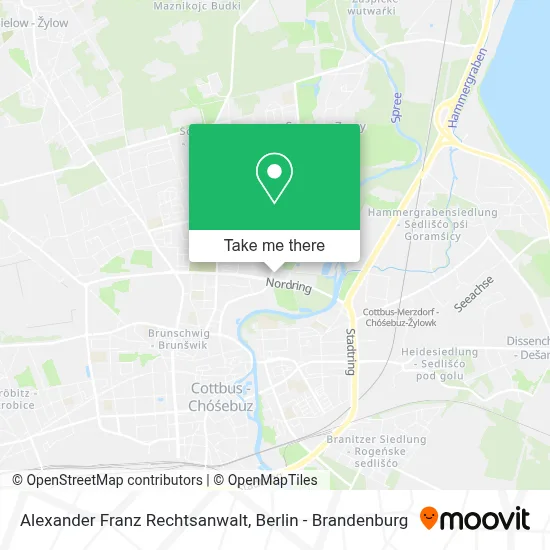 Alexander Franz Rechtsanwalt map