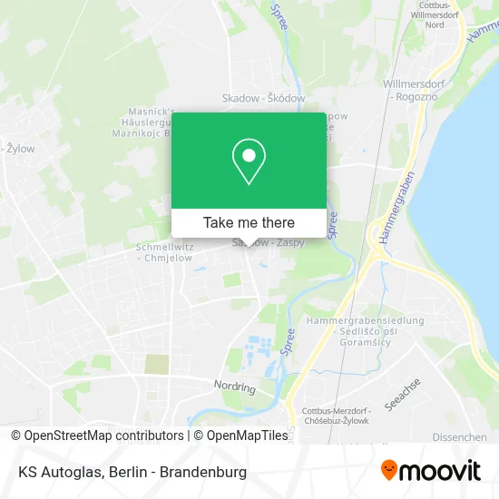 KS Autoglas map