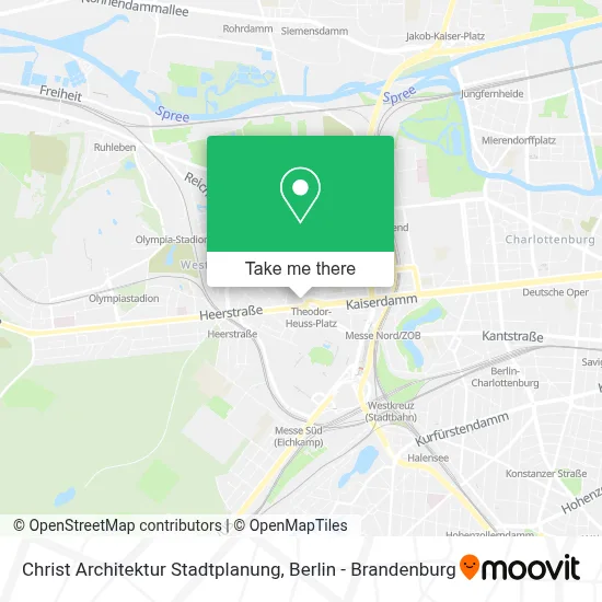Christ Architektur Stadtplanung map