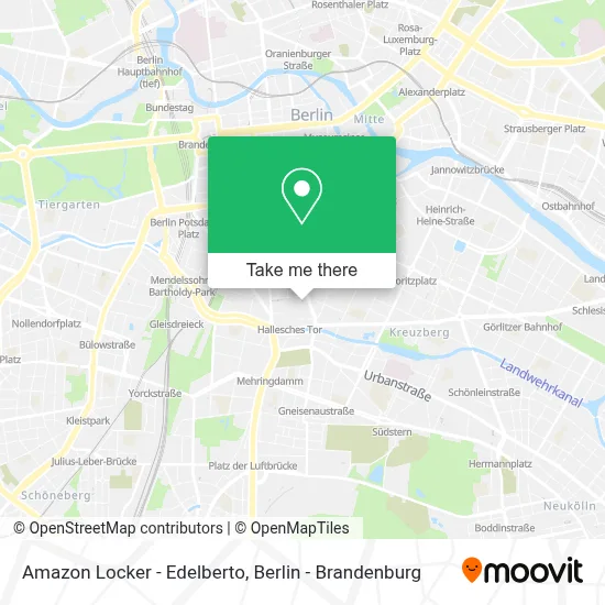 Amazon Locker - Edelberto map