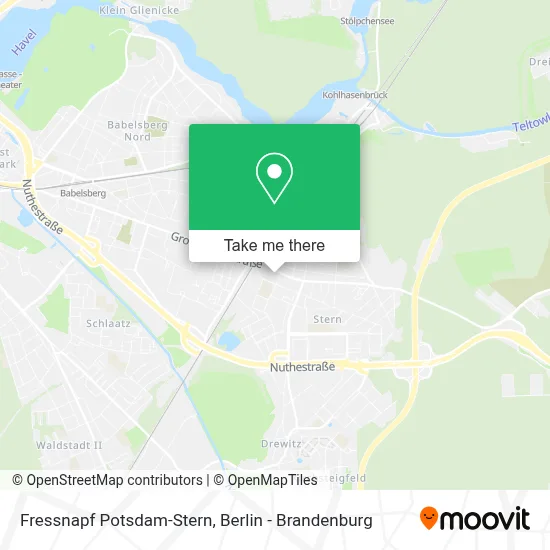 Fressnapf Potsdam-Stern map
