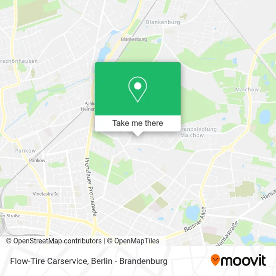 Flow-Tire Carservice map