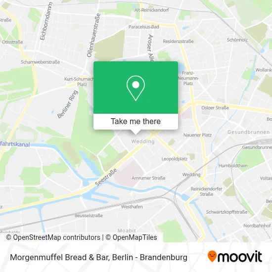 Morgenmuffel Bread & Bar map