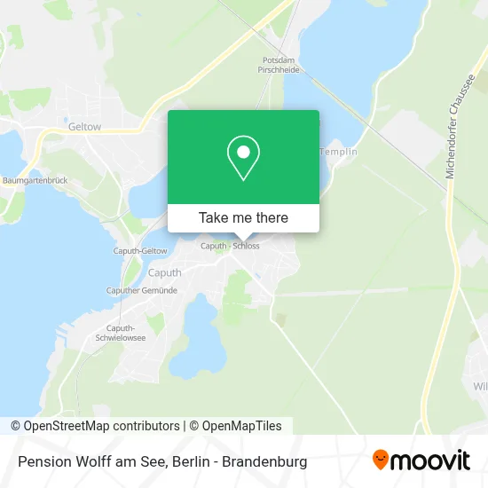Pension Wolff am See map