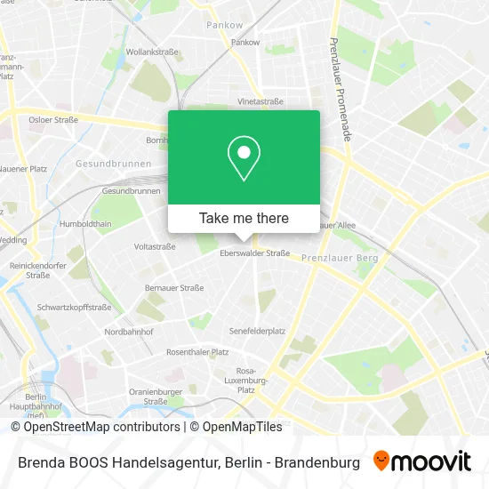 Brenda BOOS Handelsagentur map