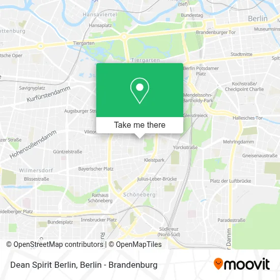 Dean Spirit Berlin map