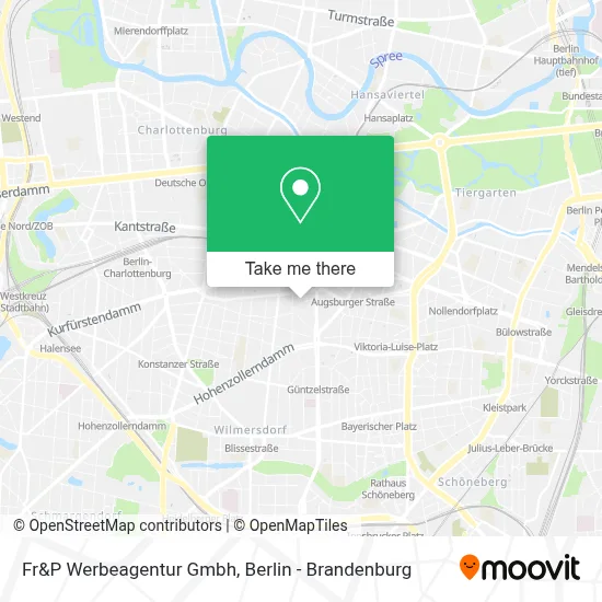 Fr&P Werbeagentur Gmbh map