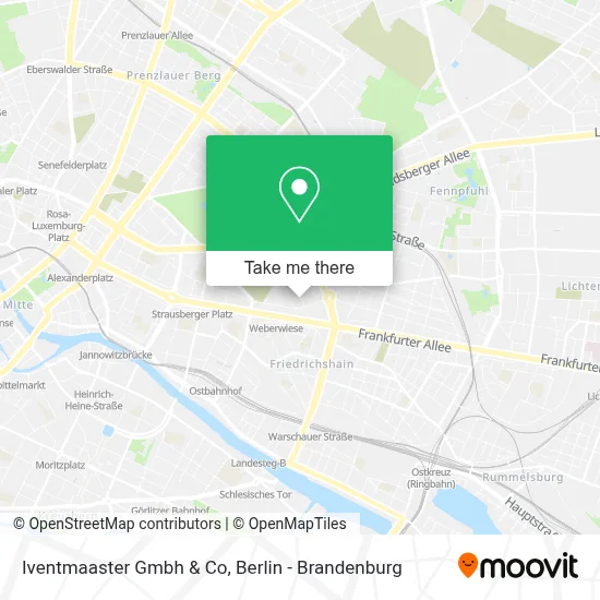 Iventmaaster Gmbh & Co map