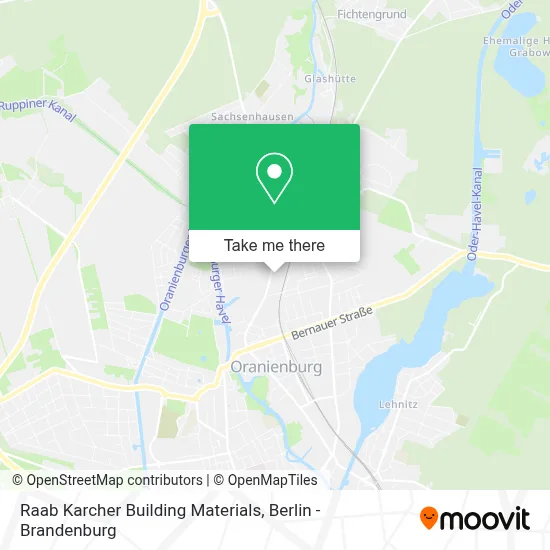Raab Karcher Building Materials map