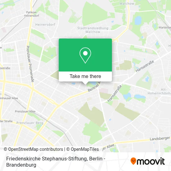 Friedenskirche Stephanus-Stiftung map